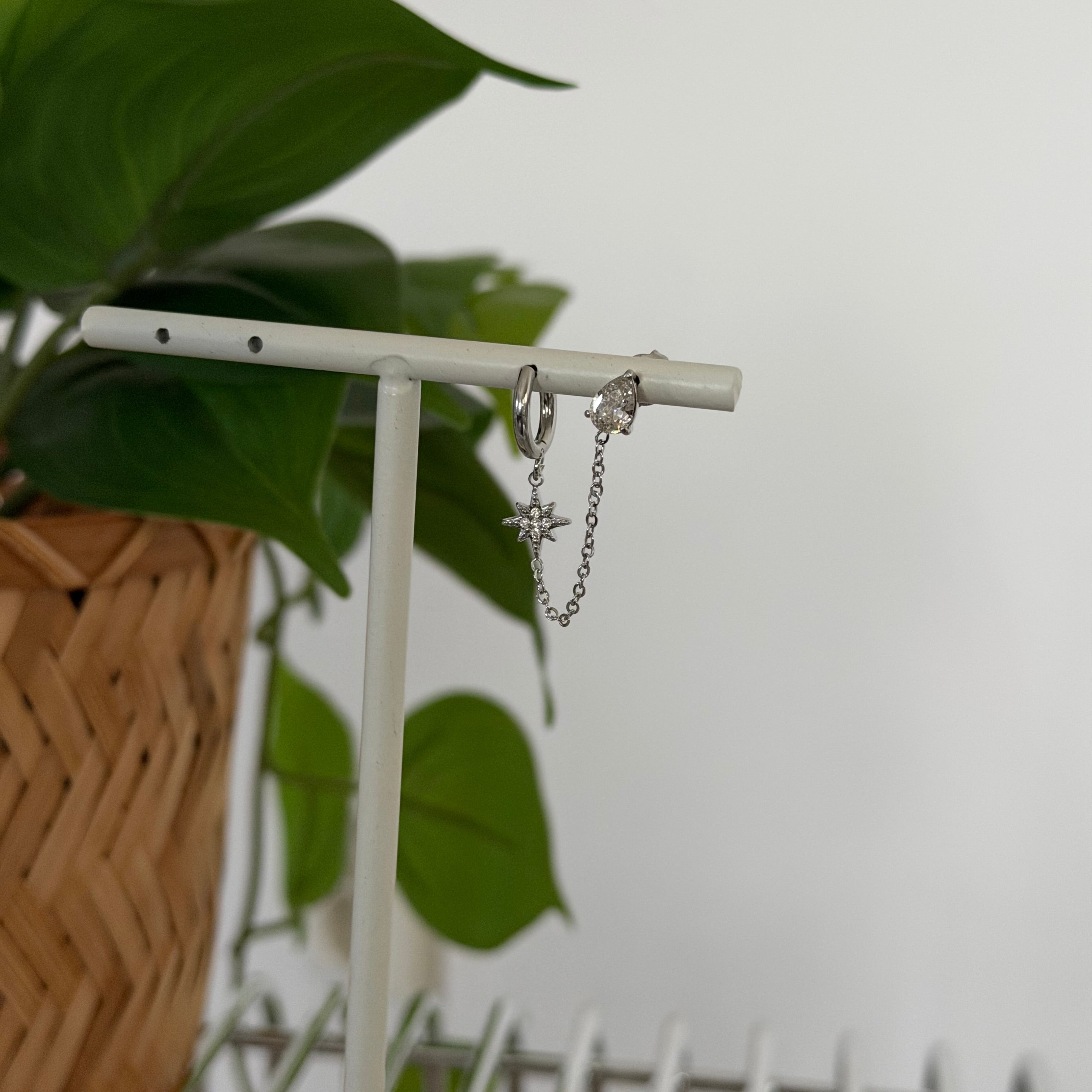 Star Chain Earring Pre Order