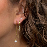 Pearl Chain Earrings