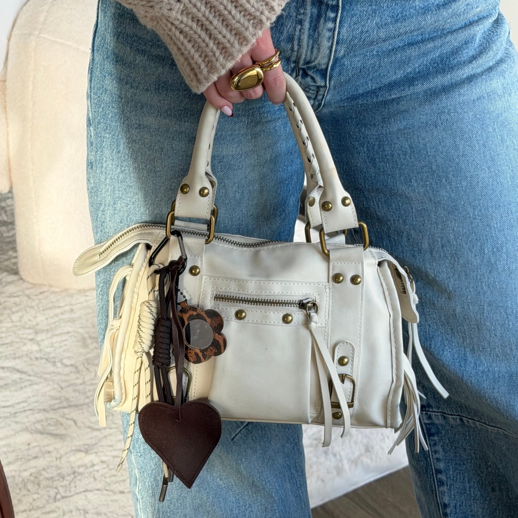 Heart Bag Charm - Lunéah