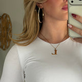 Glitter Hoops Large - Lunéah