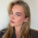 Chain earrings