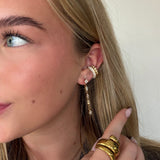 Chain earrings