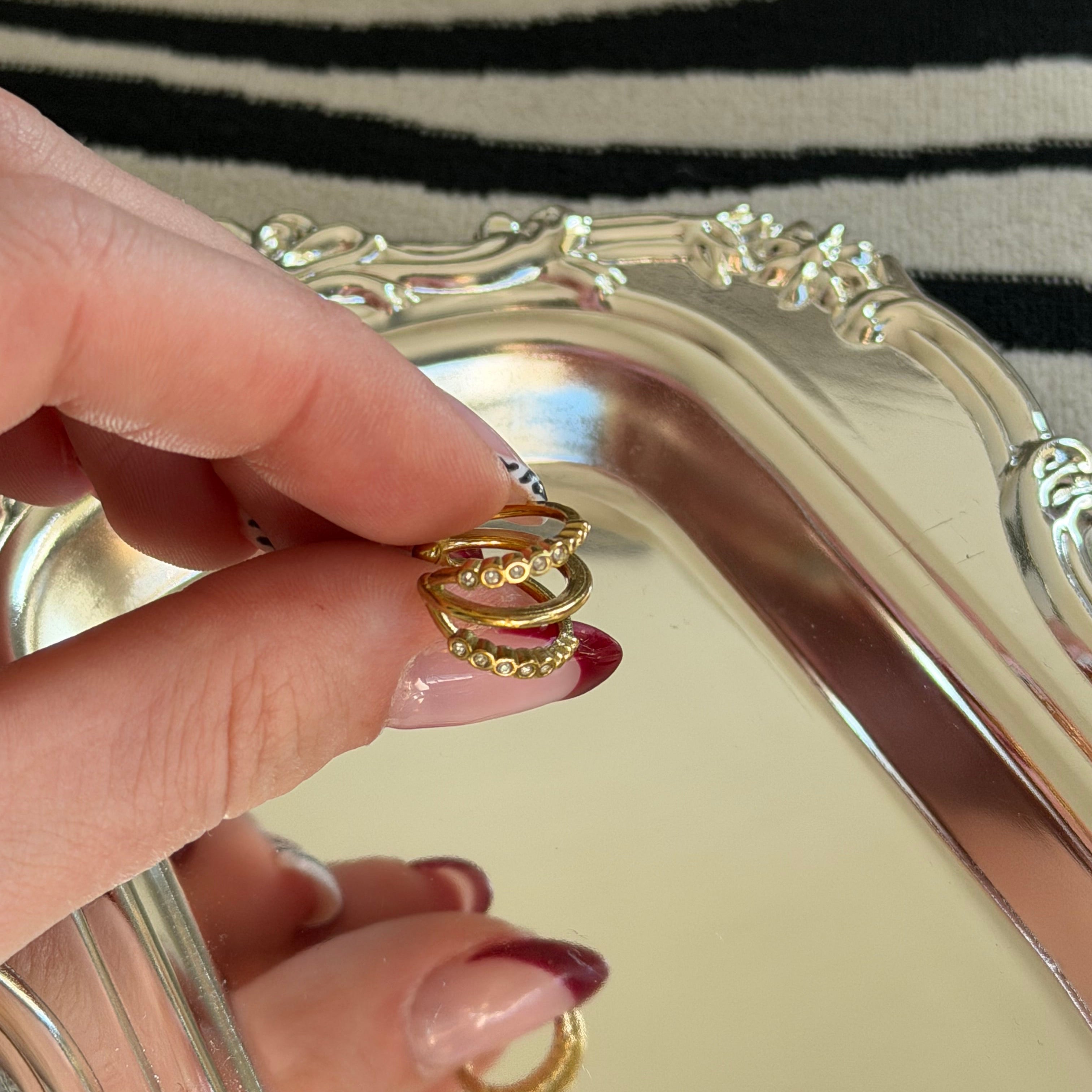 Diamond Layers Earcuff