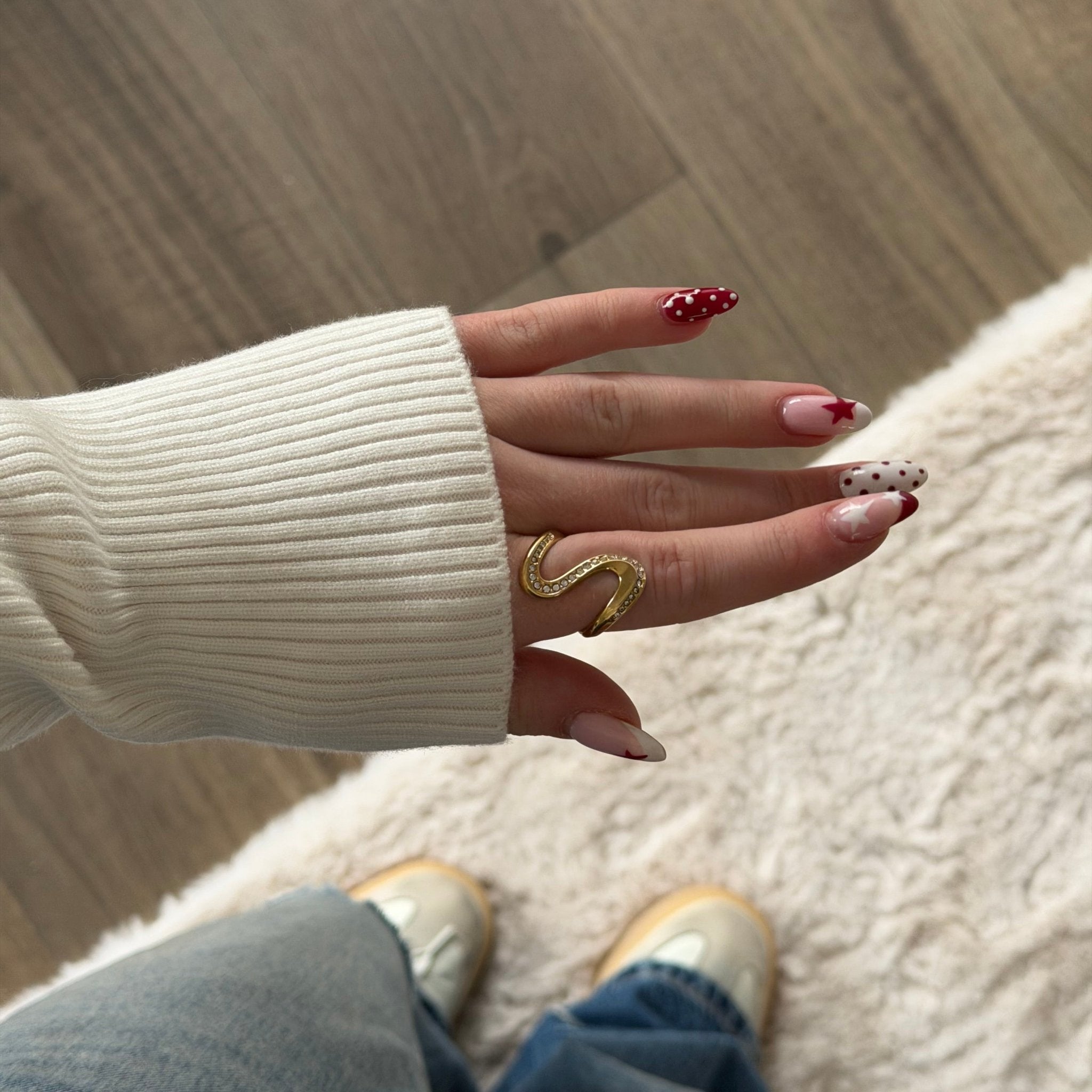 Sparkling Swirl Ring - Lunéah