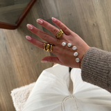 Molten Statement Ring