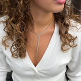 Y Tennis Necklace