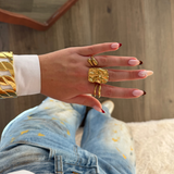 Statement Texture Ring