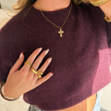 Mini Cross Necklace