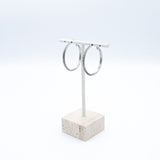 Glitter Hoops Medium - Lunéah