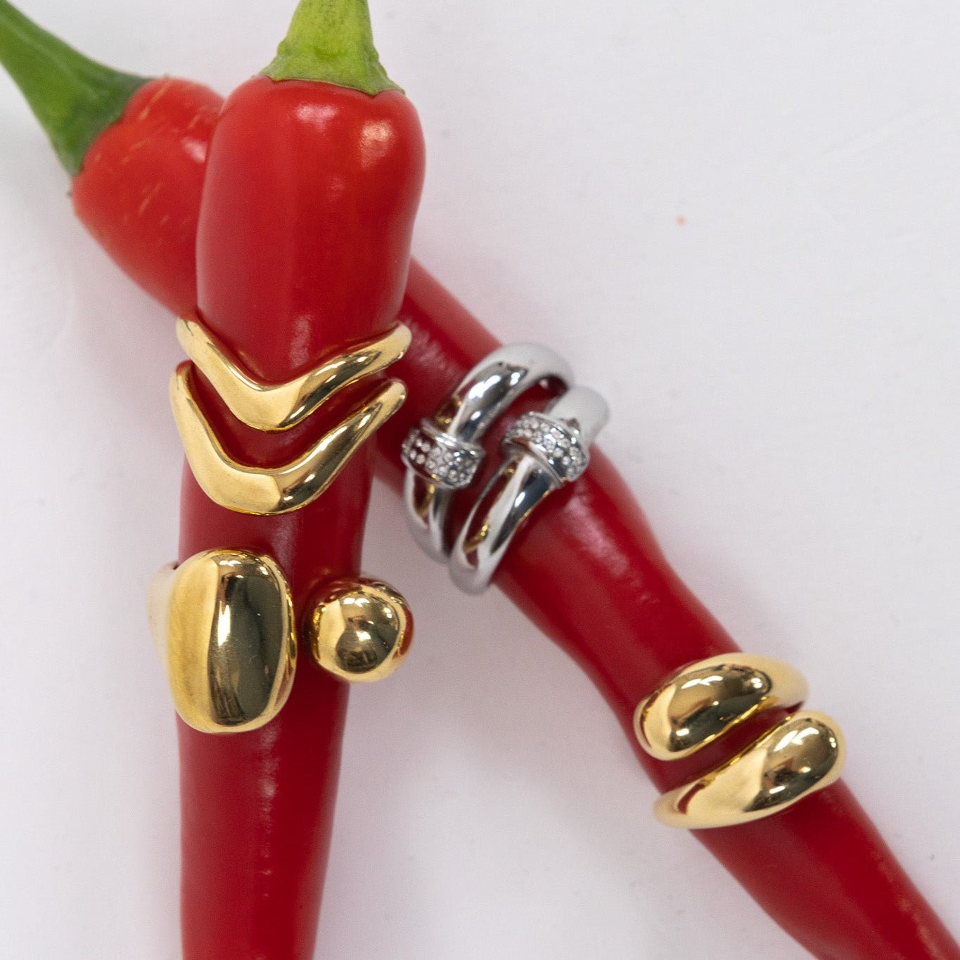 Double V Ring - Lunéah