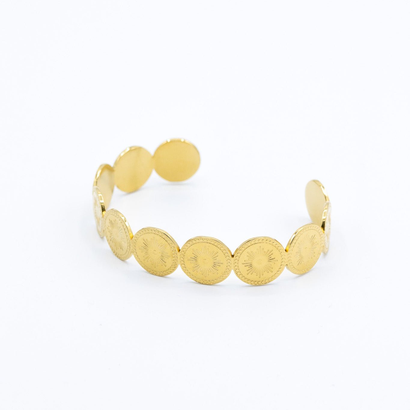 Tiny Coin Bangle - Lunéah