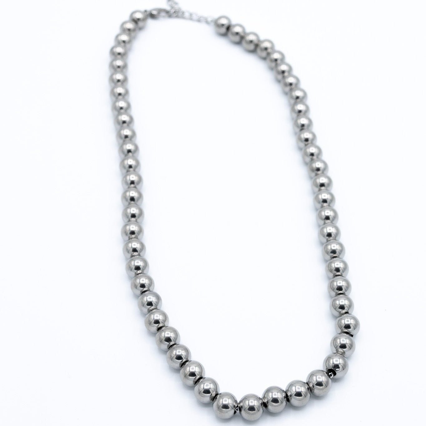 Chrome Beads Necklace - Lunéah