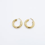 Chunky Classic Hoops Medium - Lunéah