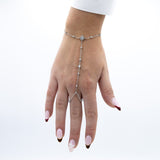 Silver Star Hand Chain - Lunéah