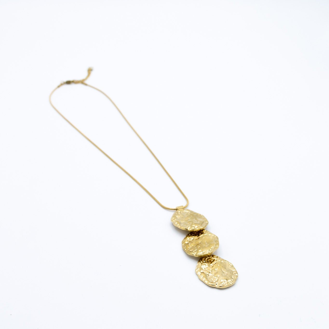 Triple Coin Necklace - Lunéah
