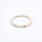 Ivory Bloom Bangle