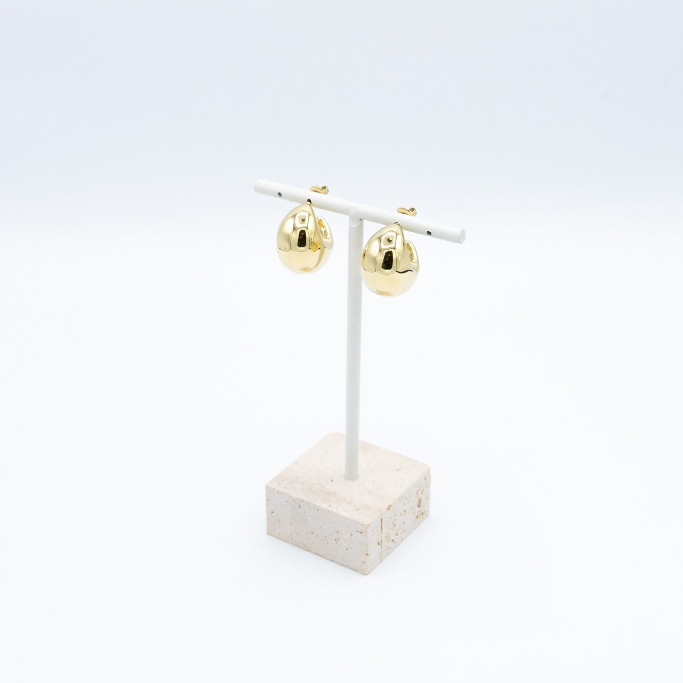 Chunky Gold Drop Earrings