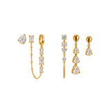 Diamond Dreams Earring Stack Set